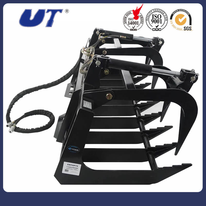 Excavator Tilt Root Rake