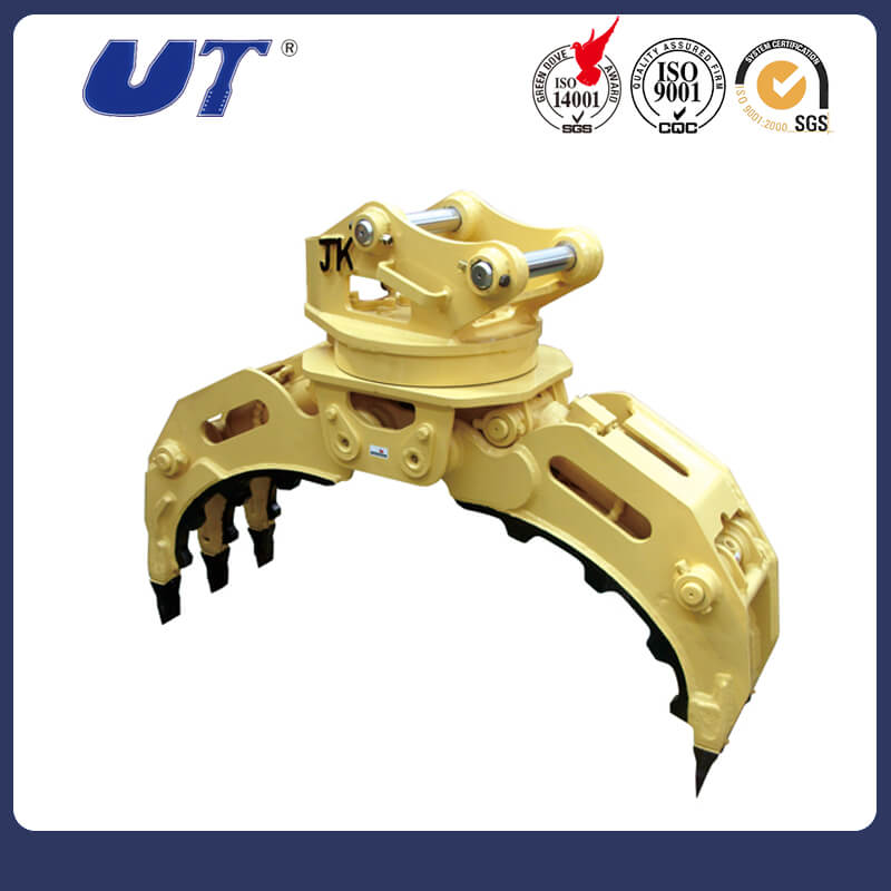 Hydraulic Rotating Steel/Rock  Grapple