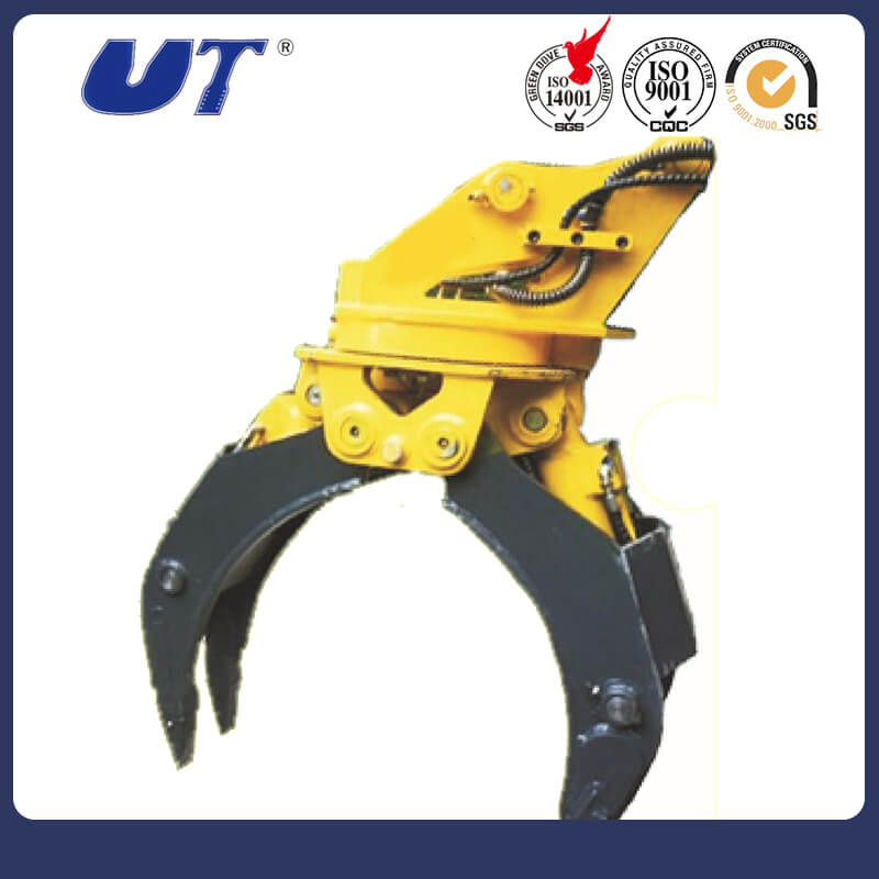 Hydraulic Rotating Steel/Rock  Grapple