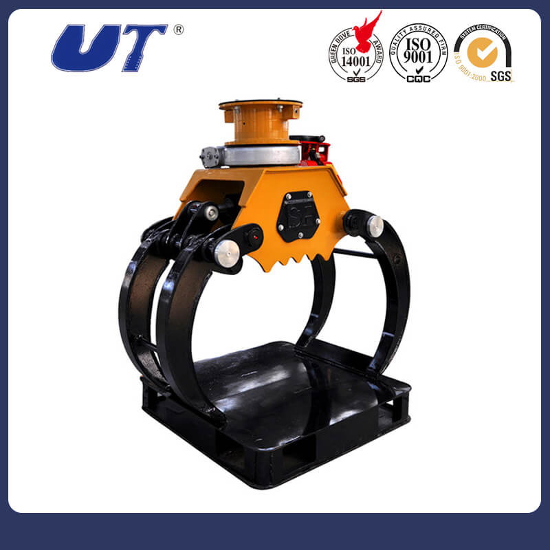 Hydraulic Rotating Steel/Rock  Grapple